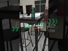 Mobiliário de bar Design mesa de bar de madeira cozinha