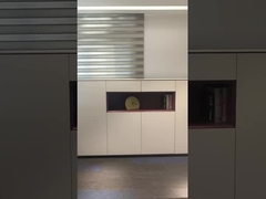 Armazéns de arquivos de madeira branca fechamento 2 4 6 gaveta CEO armários de escritório