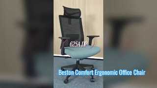 Cadeira de escritório de malha ergonômica Beston para máximo conforto