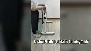 Mesa de treinamento dobrável Beston com armazenamento para escritório flexível