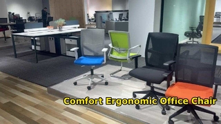 Cadeira de escritório ergonômica de malha Beston para conforto diário