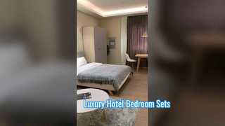 Conjuntos de quarto luxuosos king size para hotéis modernos