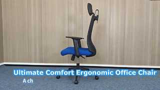 Cadeira de escritório de malha ergonômica Beston para conforto o dia todo