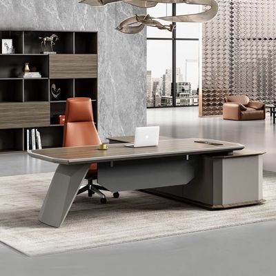 Escrivaninha executiva contemporânea 2M Mesa de escritório MFC Mesas executivas Boss