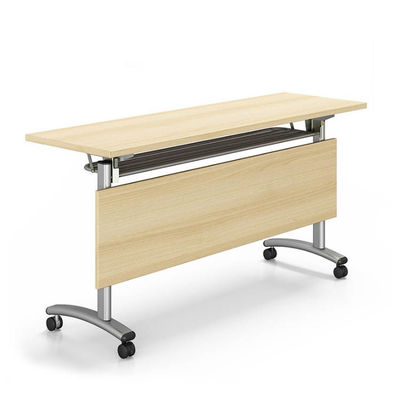 Mesa de treinamento dobrável em cor de bordo Mesa de treinamento para computador à prova d'água