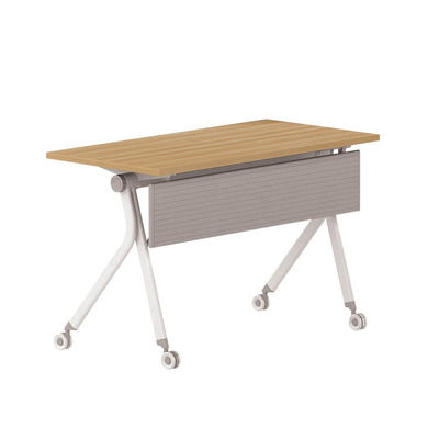 Mesa de treinamento dobrável de 63 polegadas mesa escolar de madeira para sala de aula