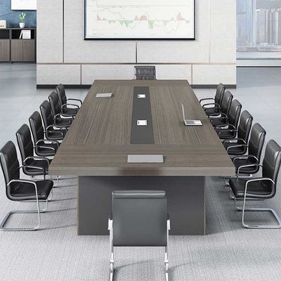 Mesa de conferência de escritório de 2m Mesa de reunião grande executiva clássica