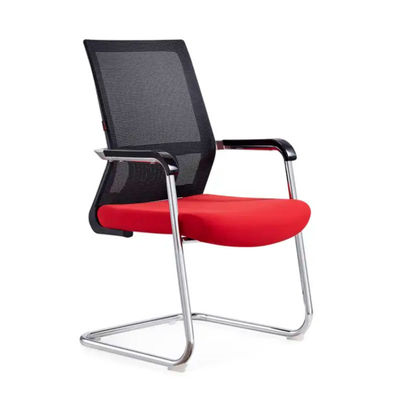 Red Ergonomic Mesh Arco de pés Gestor de convidados cadeira de escritório para o escritório