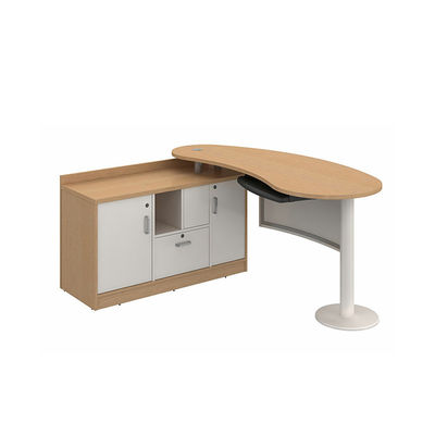 Perna de Metal Popular Escritório MDF Mobiliário Executivo Escritório