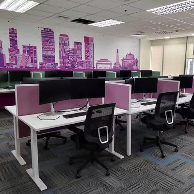 Estação de trabalho de escritório modular de 5 pessoas
