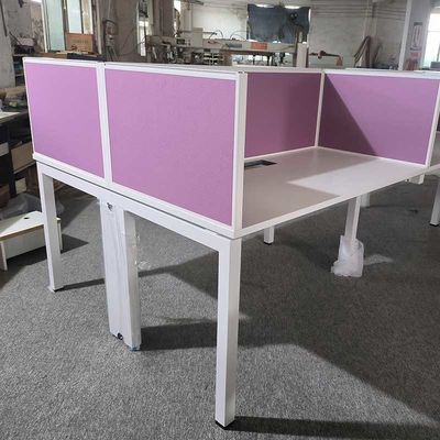Mobiliário de escritório Mesa de duas pessoas Pessoal de computador Cubicle escritório Estação de trabalho Mesas