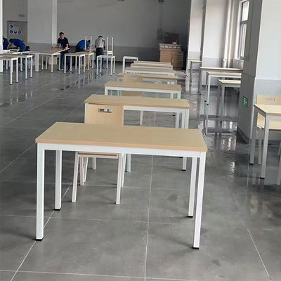 Mesa de estudo simples de escritório de escritório de computador de escritório de madeira
