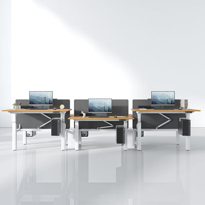 Modern Electric Standing Table Back To Back Altitude Ajustável Estação de Trabalho Mesa de Escritório