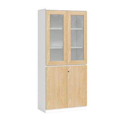 Arquivo de escritório Arquivo de arquivos Arquivo de arquivo vertical de madeira 4 portas Utilização na escola