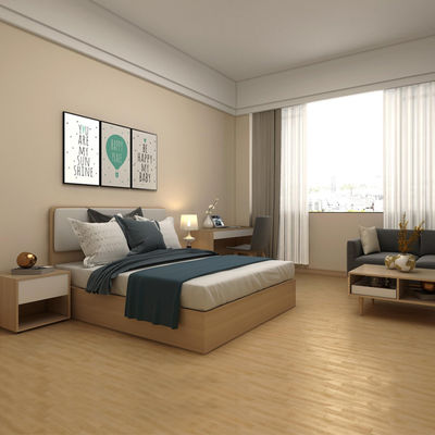 Beston BS-HT19 Set de quarto de hotel com mesa de cama de madeira personalizada