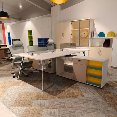 Escritório Modular de Alta Qualidade Escritório de Madeira Para 4 Pessoas