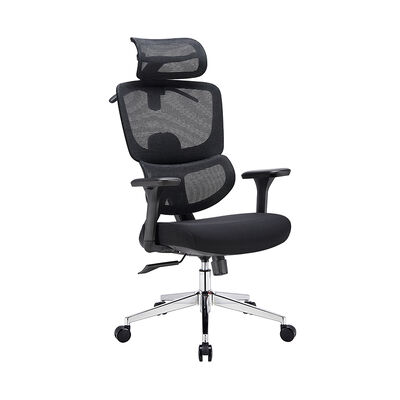 Fabricante de cadeira de escritório ergonômica de malha confortável Cadeira de mesa de escritório de malha ergonômica com braços ajustáveis